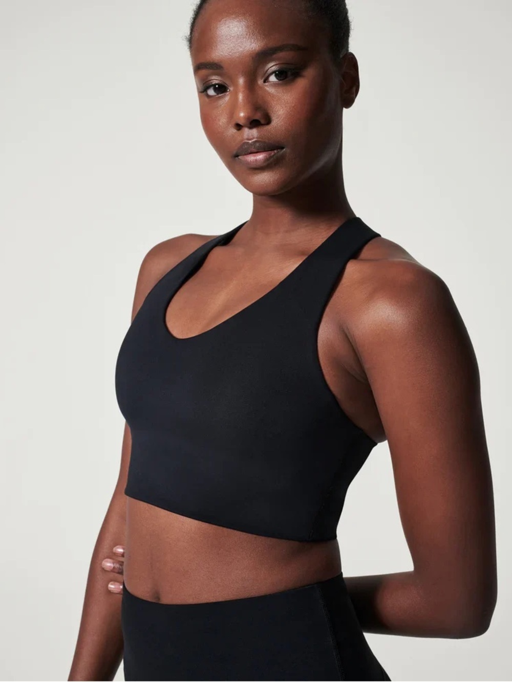 NWT SPANX Longline Medium Impact Sports Bra
